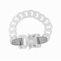 Correct version 1017 hand 9SM transparent acrylic ALYX industrial functional wind buckle safety buckle bracelet 20