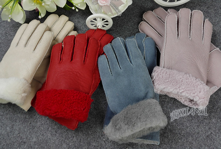 Gants pour enfants en peau de mouton - Ref 2146047 Image 13