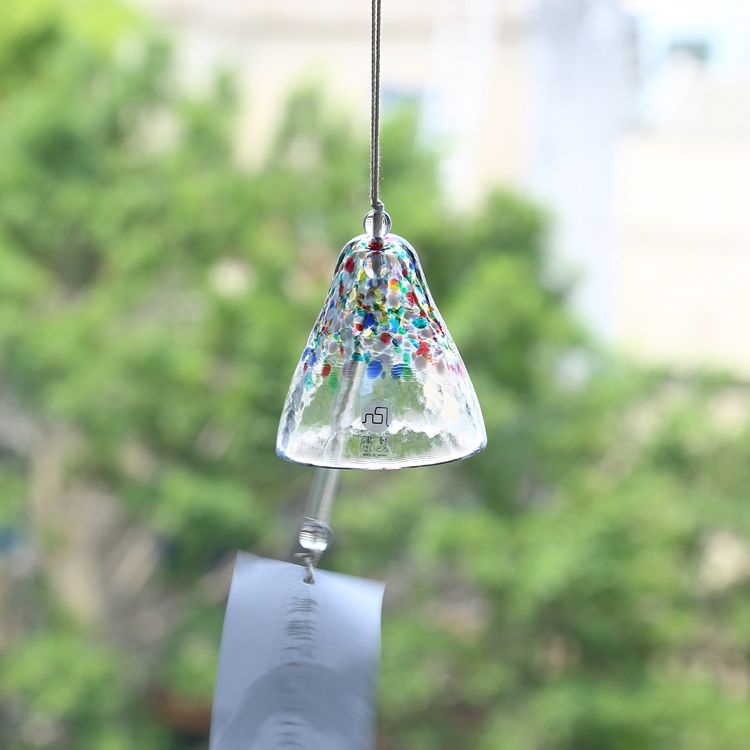 Spot Japan Import Tsu Light Crystal Glass Days Style Handmade Wind Bell Door Decorated With Pendant Pendant Birthday