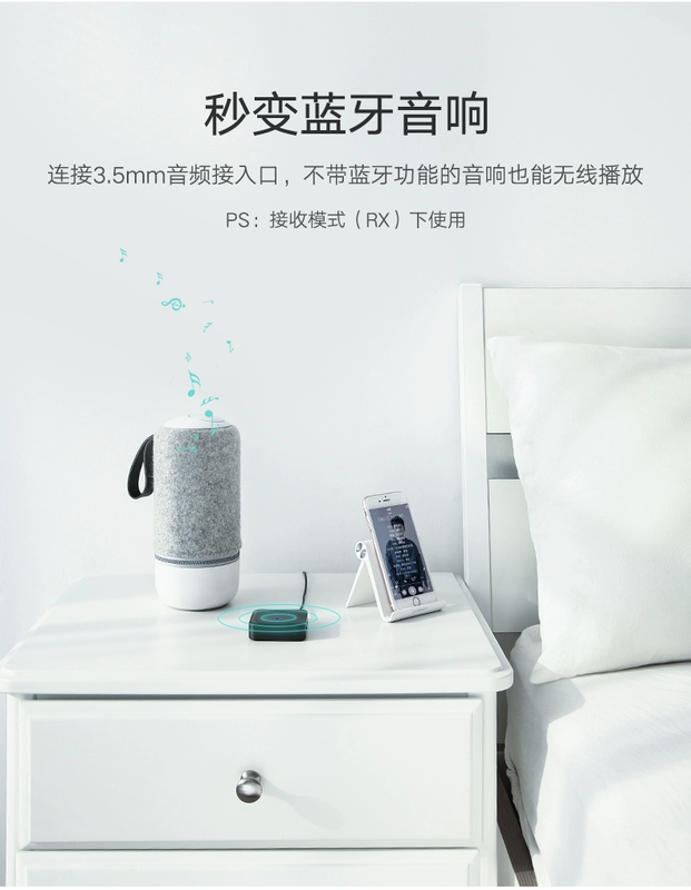 Máy phát âm thanh sợi quang Lulian CM144 Bluetooth 5.0 Bộ thu phát loa TV aptx Bộ chuyển đổi Bluetooth - TV