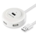 Màu xanh lá cây với CR 106 trong G.N. USB splitter kéo Bốn hub usb máy tính xách tay máy tính để bàn máy tính usb đa giao diện dòng mở rộng mở rộng usb 4 HUB USB Chuyển đổi với một giao diện cung cấp điện tốc độ cao - USB Aaccessories cáp kết nối USB Aaccessories