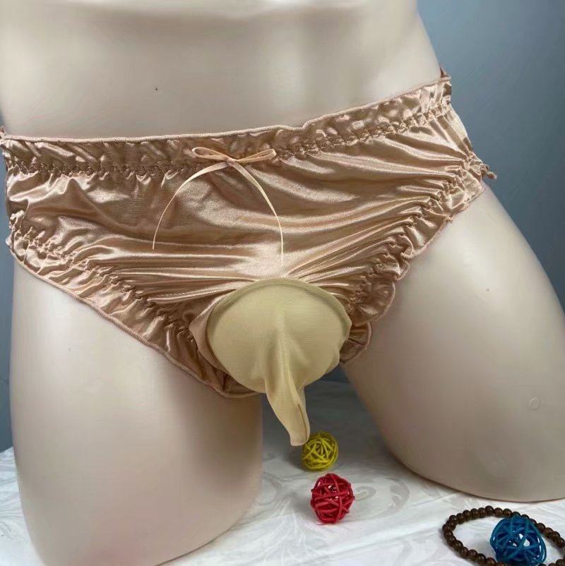 New large size panties Joan Sitting elastic sexy bread pants U-shaped JJ set sexy couple comfortable slightly transparent panties