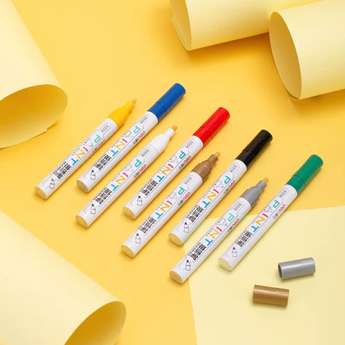 Deli Paint Pen S558 Paint Pen Permantent Skill Stick