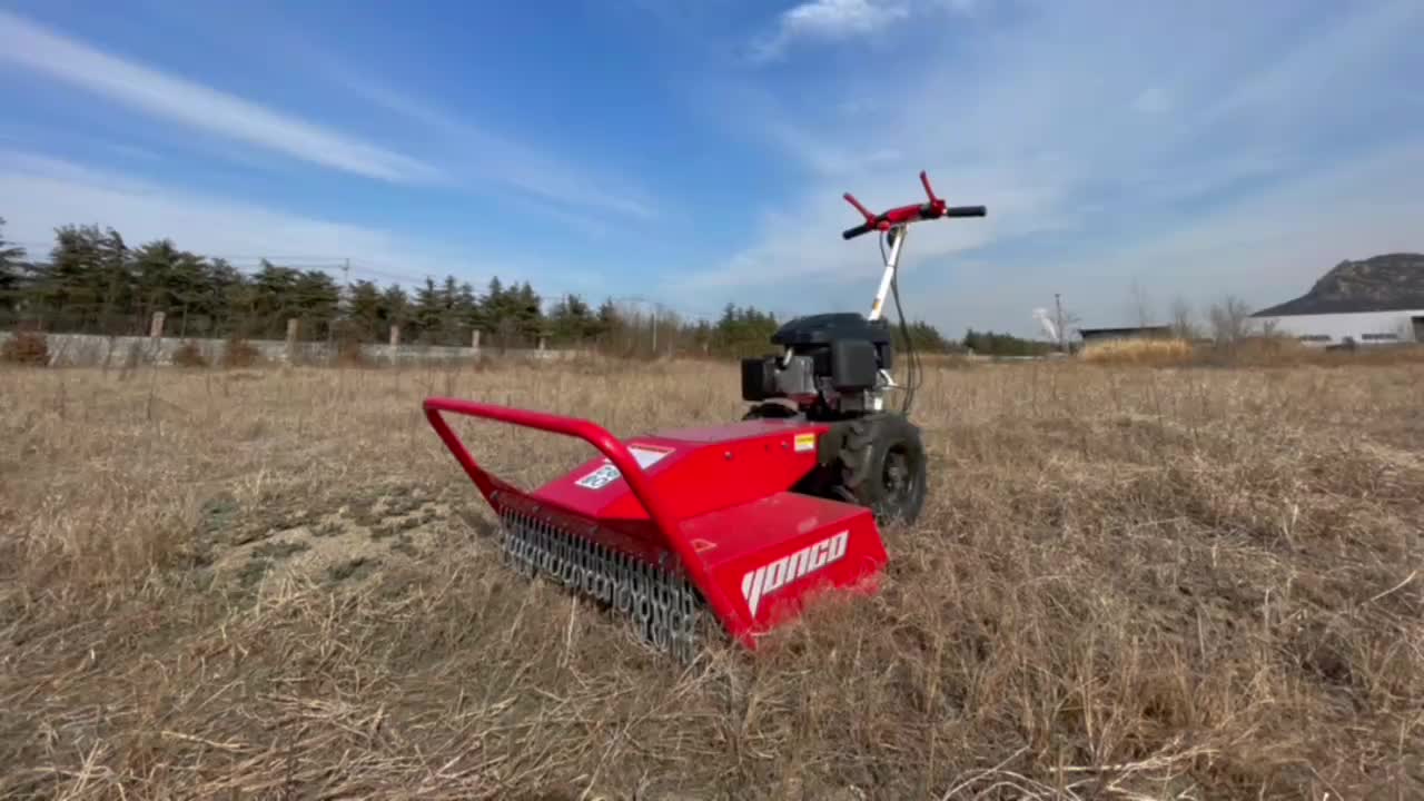 Brush Cutter Machine Gasoline Grass Tractor Powerful Power Trimmer