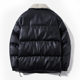 2024 ເສື້ອກັນໜາວ PU Leather Cotton Jacket ໜັງ ໜັງ ອ່ອນໆຂອງເອີຣົບແລະອາເມລິກາທີ່ອົບອຸ່ນໃນລະດູໃບໄມ້ປົ່ງແລະດູໃບໄມ້ລົ່ນຂອງຜູ້ຊາຍທີ່ມີຂະ ໜາດ ໃຫຍ່ Windproof Jacket