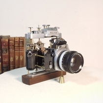 European antique Nikon Matt SLR 135 film mechanical deconstruction explosion vintage camera coffee club decoration