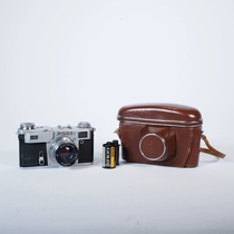 Nostalgic old-fashioned Soviet Kiev 4a Kiev 4a rangefinder 135 film film camera display ornaments shutter ok