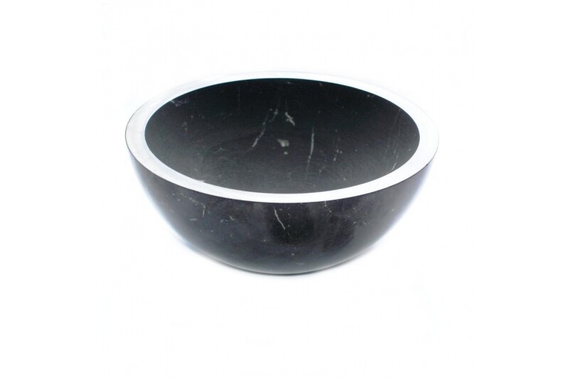 shungite Russia imported sub-graphite tea bowl purified water healing conversion absorption of positive energy
