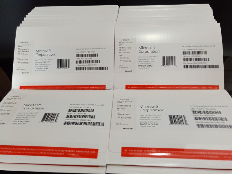 Win10Win11 Professional Version System 64-Bit Installation Win10Pro/2019/21 Enterprise Version Ltsc Pure Version