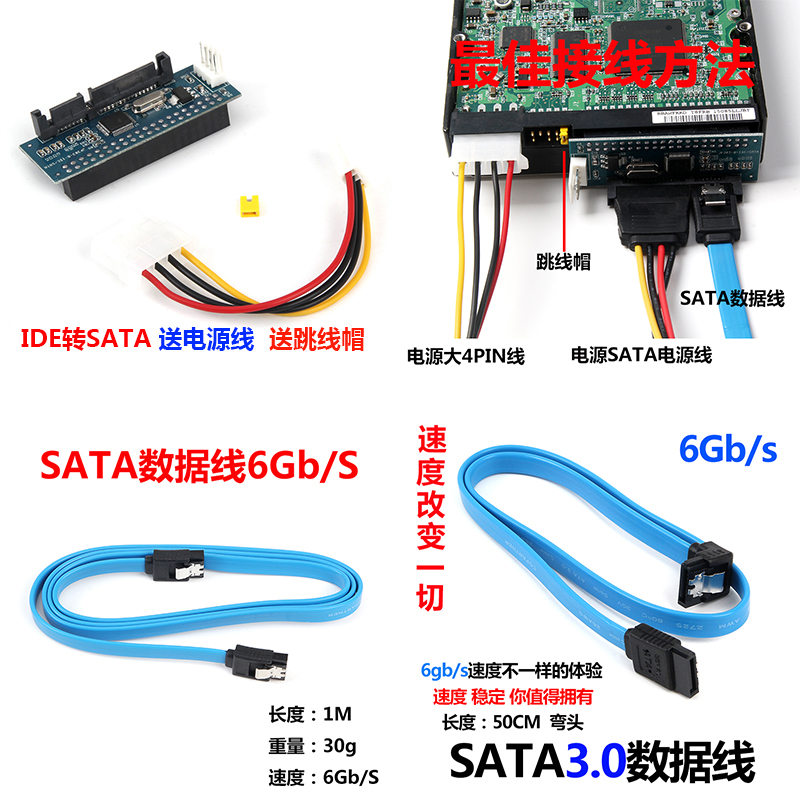  IDE Rpm SATA Connector Conversion Card Riser OLD-FASHIONED HARD DISC MACHINE FOR PARALLEL PORT TURN SERIAL PORT DESKTOP COMPUTER