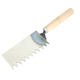 Sawtooth spatula integrated with toothed dish knife tile sticker tool ash spoon flat ash scraper grey spatula mud plate