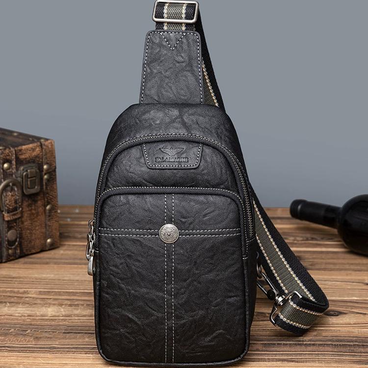 Fala Amani Chest Bag Men's Crossbody Bag Luxury Brand Casual Trendy Men's Bag Shoulder Bag Commuter Small Backpack