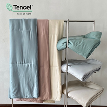 High-end light and luxurious 80 Lanise tencel antibacterial summer by pure colour 100% Lesel summer cool by air conditioning by machine washable