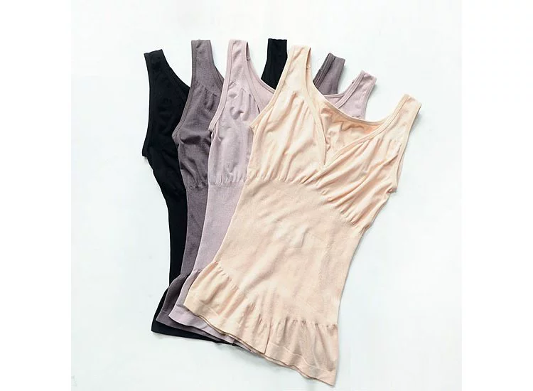 Cơ thể bụng nhựa áo modal lady vest corset chạm đáy mỏng sau sinh corset định hình quần áo giảm béo