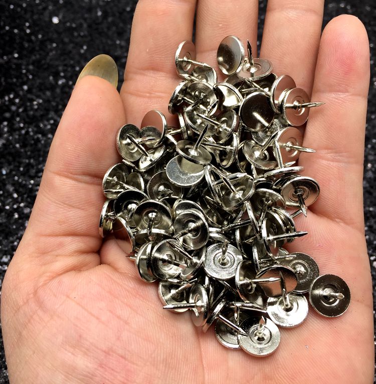 Sofa bong bóng móng tay móng tay móng tay tack pin tường bê tông phẳng bằng đinh vòng móng tay trang trí chủ yếu yếu yếu tròn nền - Ghế sô pha sofa giường gỗ thông minh