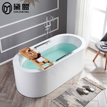 Home Bathtub Adult Small Household Type Acrylic Independent Type Bathtub Five Pieces Surf Massage Integrated Large Bath