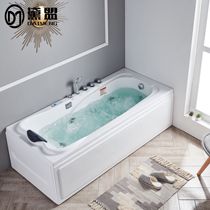 Bathtub Adult Home Small Household Type Acrylic Independent bathtub Embedded five sets Surf Massage Bathtub