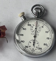 @299 Omega R1900 double rattrapante chronograph rare variety collectible three-month warranty