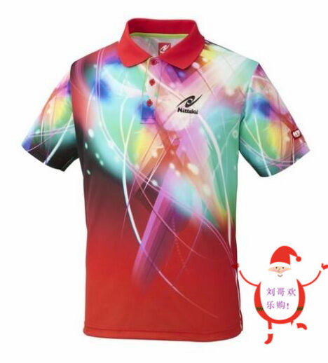 Niita Valley Nittaku 17 Table Tennis Suit Short Sleeve Breathable sweat-sucking quick dry JTTA