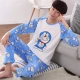 Mùa thu và mùa đông đồ ngủ thanh niên quần ngủ nam lớn trẻ em học sinh trung học cơ sở phim hoạt hình cotton dài tay phục vụ nhà