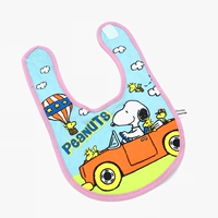 Nuby, двухэтажный хлопковый мягкий милый нагрудник для младенца, слюнявчик, с карманом