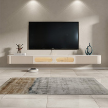 Light Extravagant Wall-mounted Wall Rock Plate TV Cabinet Small Household Type Suspended Home Modern Minima Net Red Wall-mounted Hanging Cabinet Living-room