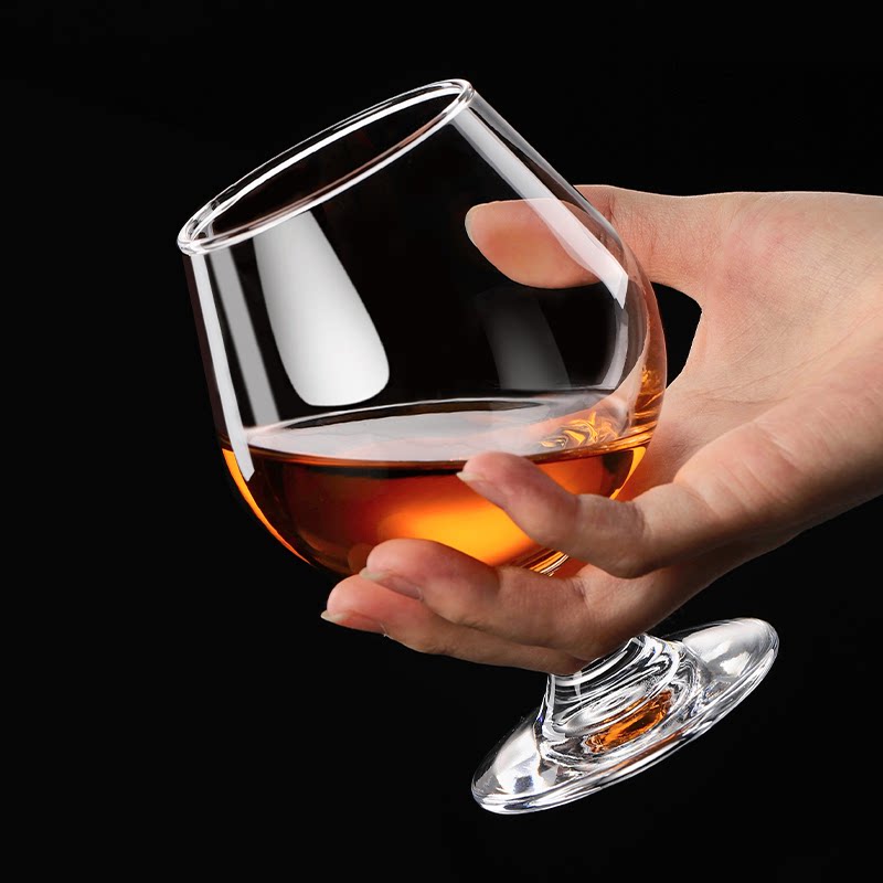 Creative Foreign Wine Glass White Landy Cup Size Crystal Glass Dwarf Goblet Whisky Cup Big Belly Cup Xo Ganyi Cup