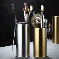 Stainless Steel Containing Bucket Round Curl Containing SPOON CUP TUNING WINE TOOL BARREL BAR DAY STYLE CONTAINING STAINLESS STEEL BARREL