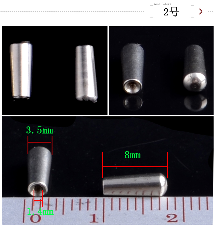 Kính đền cuối trang trí vít nắp mắt chân cuối vít đầu kính phụ kiện khung vít mẹ - Kính lyys store