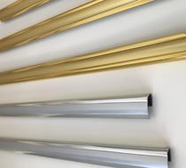  Gold edging strip Silver plastic edging KT board edging rubber strip Advertising signboard display board edging strip inkjet lines