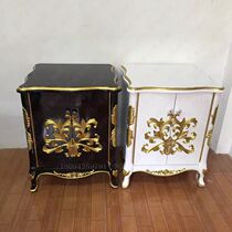 New ktv enclosure European-style solid wood Sculpture Flower Point Song Cabinet Bar Clubhouse Point Song Desk Sound Cabinet Power Amplifier Cabinet