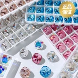 Подлинный квадратный бриллиант Swarovski 4470, сверхяркий бриллиант с заостренным нижним краем, украшенный австрийским кристаллом Шицзяхуази, бриллиант для украшения ногтей