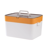 Портативный ящик для хранения для маникюра, японский лак для ногтей, вместительная и большая многослойная косметическая коробка для хранения, увеличенная толщина