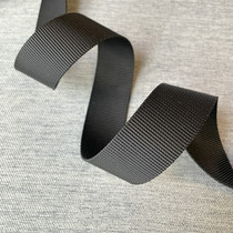 Black encrypted nylon webbing strap strap strap strap strap garment accessories