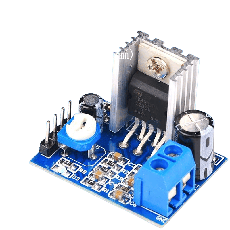 TDA2030A数字功放板模块单声道18W迷你音频放大模块音箱6-12V