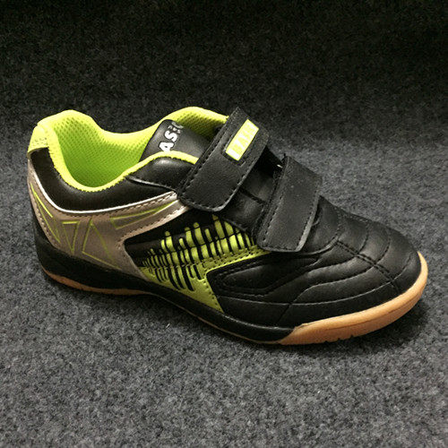 Foreign Trade CUHK Tong Boys Girls Professional Indoor Training Shoes Football Shoes Magic Sticker Children Football Shoes Special Price Clearing House