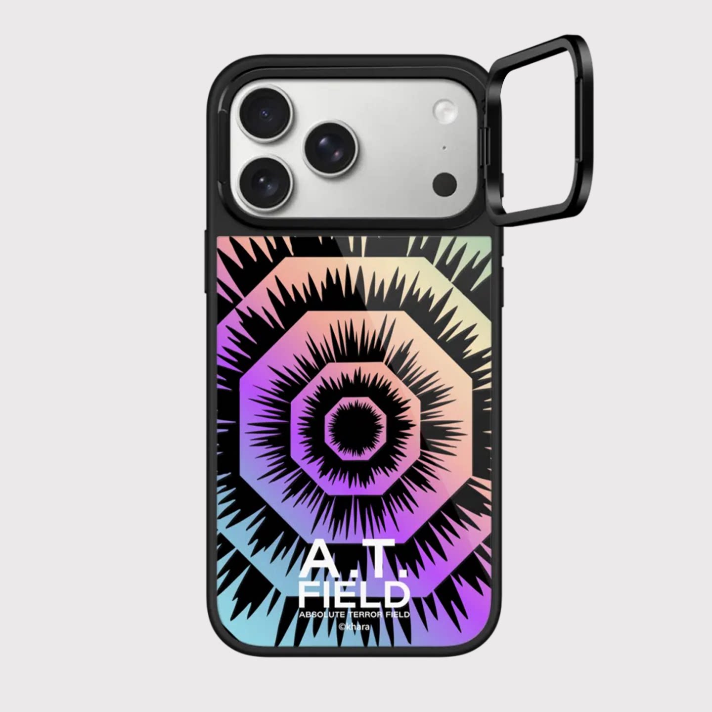 Evangelion Purple Green Shinji Asuka Unit-01 MagSafe Kickstand iPhone Case