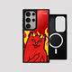 RIPNDIP Trendy Fashionable MagSafe Mirror Jesus Cat Phone Case for Galaxy S25, S25+, and S25 Ultra