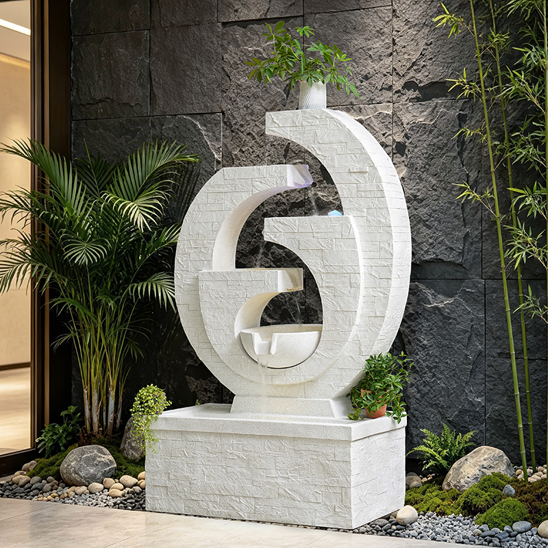 Simple Water Curtain Wall Flowing Water Ornament Hotel Front Desk Floor-Standing Screen Flowing Water Wall Outdoor Courtyard Fortune-Attracting Fish Tank Landscaping Simple Water Curtain Wall Flowing Water Ornament Hotel Front Desk Floor-Standing Screen Flowing Water Wall Outdoor Courtyard Fortune-Attracting Fish Tank Landscaping