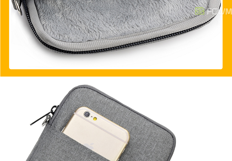 đệm FCWM Amazon Kindle Oasis đọc holster cuốn sách điện tử / x micro dây kéo túi bảo vệ tay áo 499 - Phụ kiện sách điện tử bao da máy tính bảng
