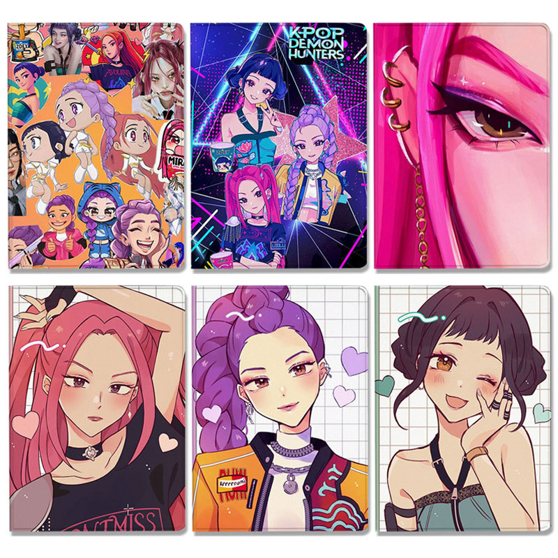 Suitable for iPad Protective Case Pro/Air6/5/ 10.9inch Anime Mini7/6 Demon Slayer Anime Demon Slayer 2021 Apple 11-Inch 10Th Generation/9Th Generation 2024 Version/Tablet Protective Case