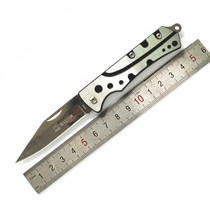 Promotion all-steel stainless steel foldable fruit knife portable portable portable Peel knife German worker household knife