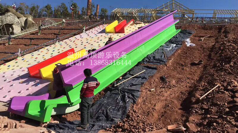 Water slide Large slide Outdoor children's swimming pool slide Outdoor super slide Water play facilities