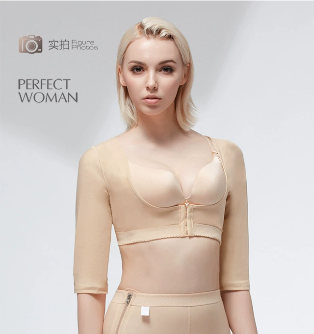 Hút mỡ sau phẫu thuật sửa chữa corset cánh tay mỏng bộ sưu tập cánh tay phó sữa hàng đầu corset ngực hỗ trợ đàn hồi quần lót nữ cao cấp