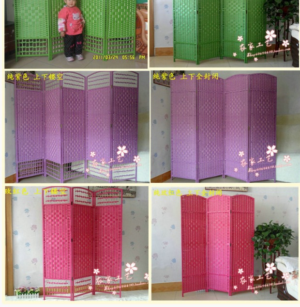Màn hình vách ngăn phòng khách thời trang màn hình gấp di động đơn giản hiện đại lối vào phòng ngủ khách sạn màn hình gỗ trắng gấp - Màn hình / Cửa sổ vach ngan phong tho
