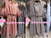 MjstyleTOPFEELING counter womens short sleeve dress 619060157 Red Black