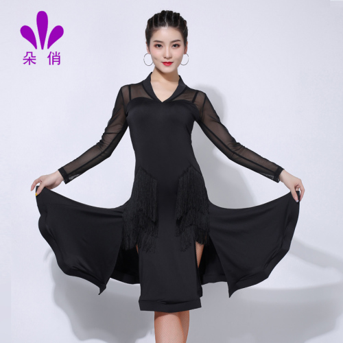 Women's latin dance dresses Latin dance dress women Dress Dance Dress Training Dress Adult performance clothing professional sexy dance suit