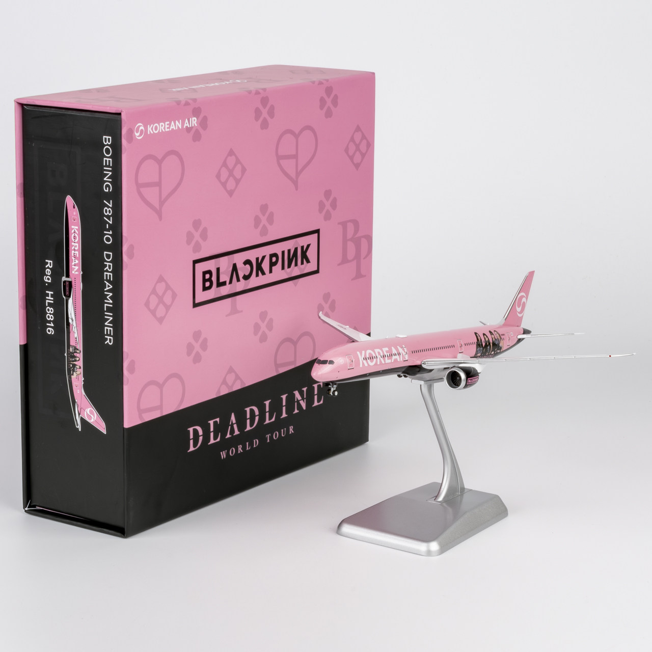 NG 56035 56034 1:400 大韩航空B787-10 HL8816 BlackPink 模型-淘宝