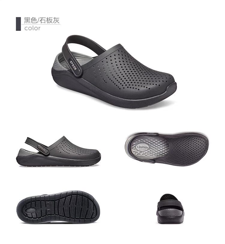 Kajiake Luoge 19 năm mới dép dép thể thao hai mang chống sốc hấp thụ đôi giày đế mềm đế mềm chống trượt - Dép thể thao dép mang trong nhà