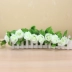 Rose mây mô phỏng mía hoa nhân tạo tường nho ống dẫn máy điều hòa không khí trong nhà trần phòng khách trang trí bằng hoa nhựa - Hoa nhân tạo / Cây / Trái cây Hoa nhân tạo / Cây / Trái cây